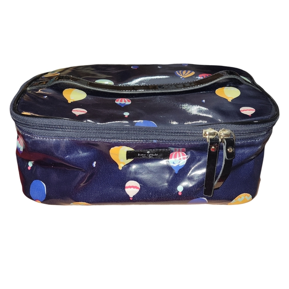 Kate Spade Colorful Hot Air Balloon Cosmetic Bag